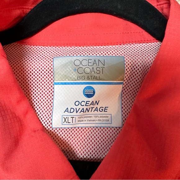 Ocean + Coast Ocean Advantage button down. NWT Size XLT - Picture 3 of 6